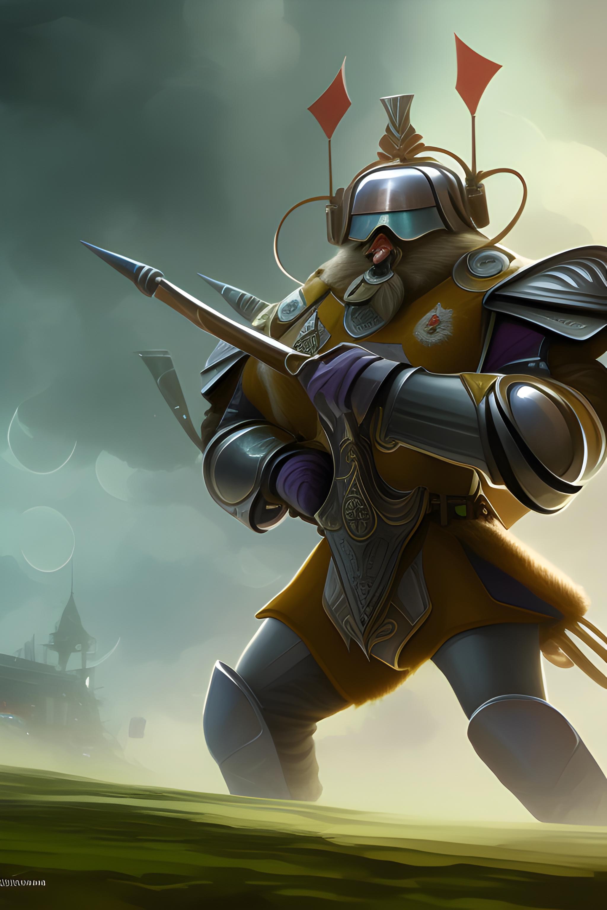 чебурашка держит апельсин